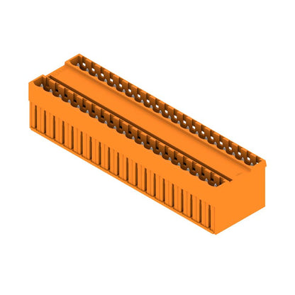 1602570000 - 40-Pole Orange PCB Header Connector, 180° Angle, 3.2mm Pins  (Pack of 10)