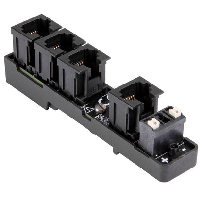 8000112158 - ROHS Compliant 4 RJ12 Connectors, 21.5mm Deep  (Pack of 10)