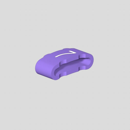 1568301524 - Violet PVC Cable Markers for 10-317mm Conductors  (Pack of 500)