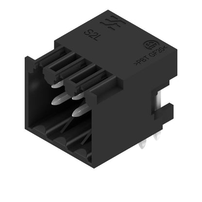 1727990000 - 3.5mm THT Male Header Connector, 6-Pole, 90° Angle  (Pack of 156)
