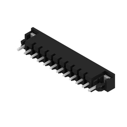 1863380000 - 10-Pole 3.81mm PCB Connector with Solder Flange, Black Box  (Pack of 50)