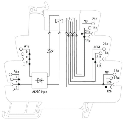 2618290000 - 60V UC Relay Module with 2 CO Contacts, 8A Capacity  (Pack of 10)
