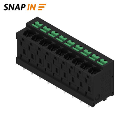 2913780000 - 5mm Pitch PCB Terminal with 9 Poles and Push Button Connection  (Pack of 11)