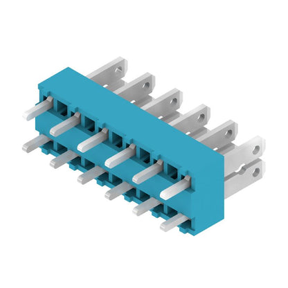 9501070000 - 5mm Pitch PCB Terminal Connector with 6 Poles, RoHS Compliant  (Pack of 100)