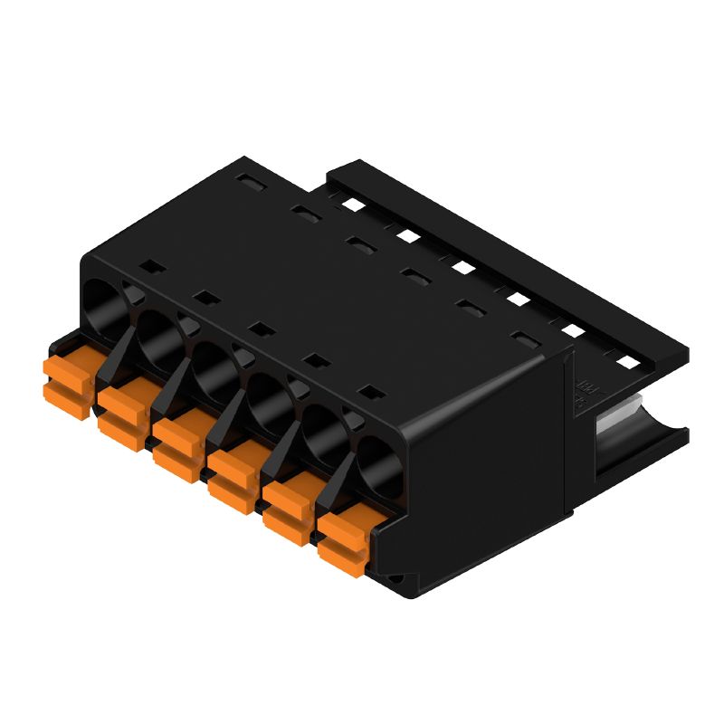 1335630000 - 5.08mm 6-Pole PCB Connector with 180° PUSH IN Design  (Pack of 60)