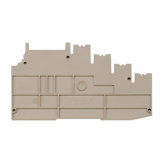 1906980000 - Z-Series Dark Beige End Plate, 63.35mm Depth, RoHS Compliant  (Pack of 10)