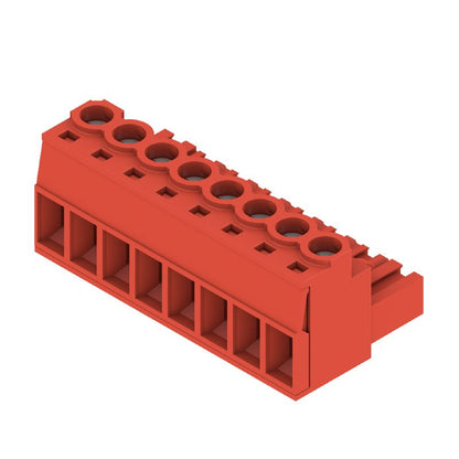 1475810000 - 8-Pole 5.08mm Female PCB Connector, 180° Clamping Design  (Pack of 42)