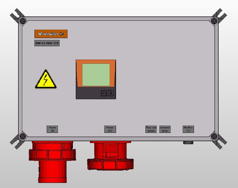 2716670000 - Compact Wall-Mounted Measurement Device, 540mm Wide