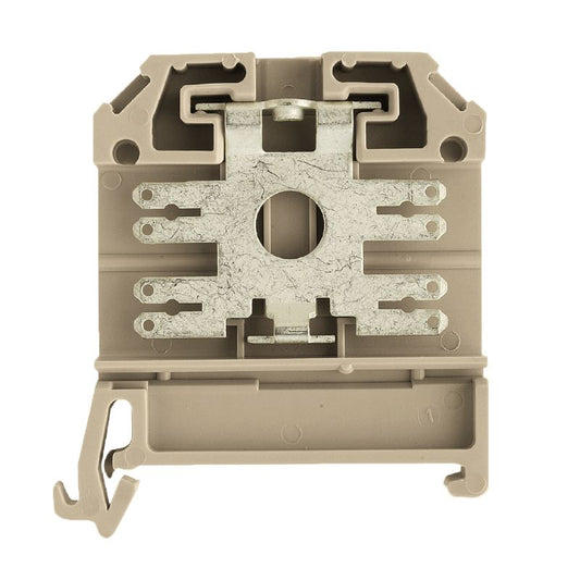 0630400000 - Dark Beige Feed-Through Terminal Block, 4 Connections, 20A  (Pack of 100)