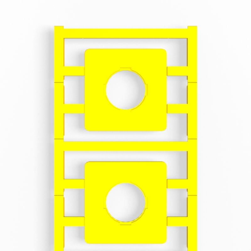 1323580000 - Yellow 44x44mm Device Marker for ABB Switches  (Pack of 20)