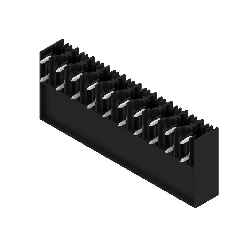 1930350000 - 7.62mm 10-Pole PCB Connector, Tinned, Black Finish  (Pack of 24)