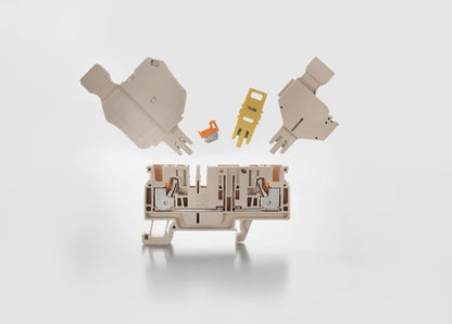 1989930000 - 2.5mm² Beige Terminal Block with Push-In Connection  (Pack of 50)