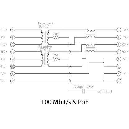 2661710000 - RJ45 PCB Connector, 10 Poles, 90° THT, RoHS Compliant  (Pack of 200)