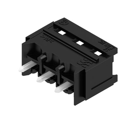 1149430000 - 3-Pole 5.08mm PCB Connector with 180° Elbow, Black Finish  (Pack of 100)