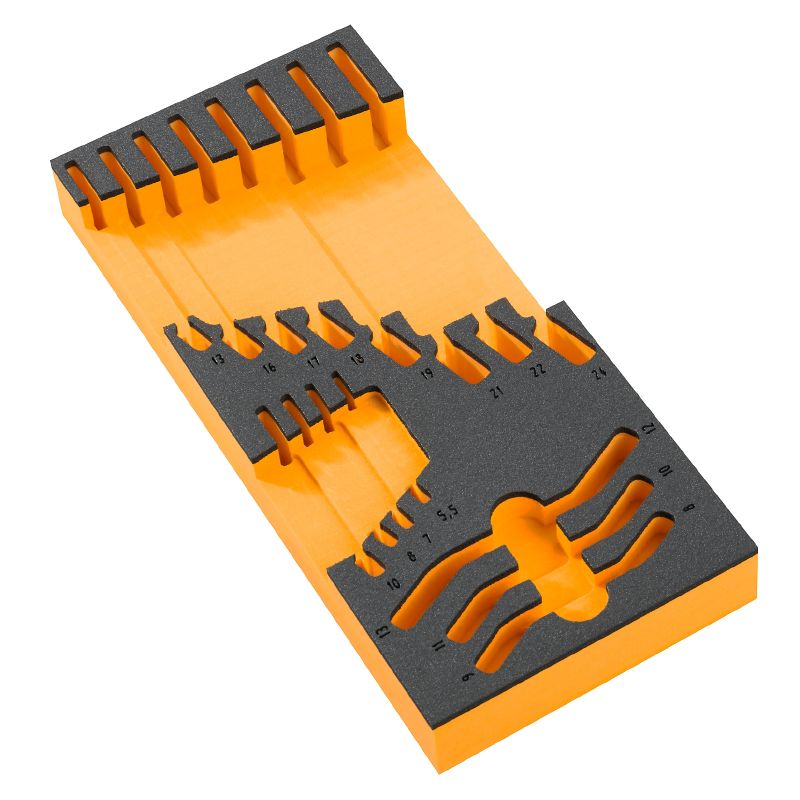 2683830000 - Foam Inlay for Wrenches, Empty Tool Chest Insert