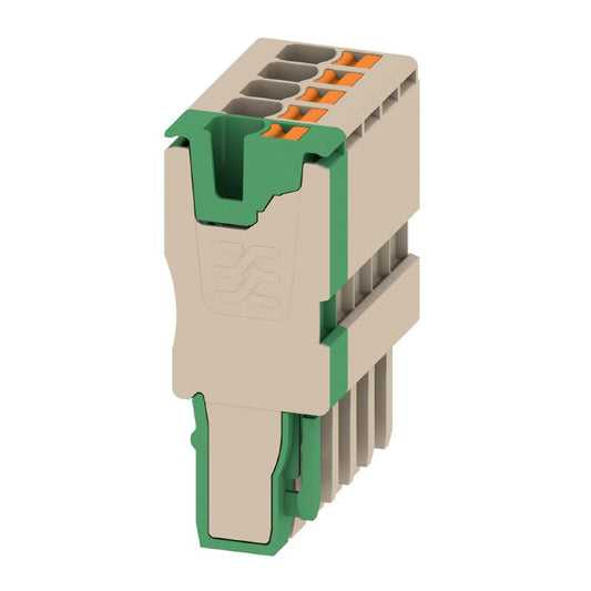 2712760000 - Beige 5-Pole Plug, 2.5mm², 800V, RoHS Compliant  (Pack of 25)
