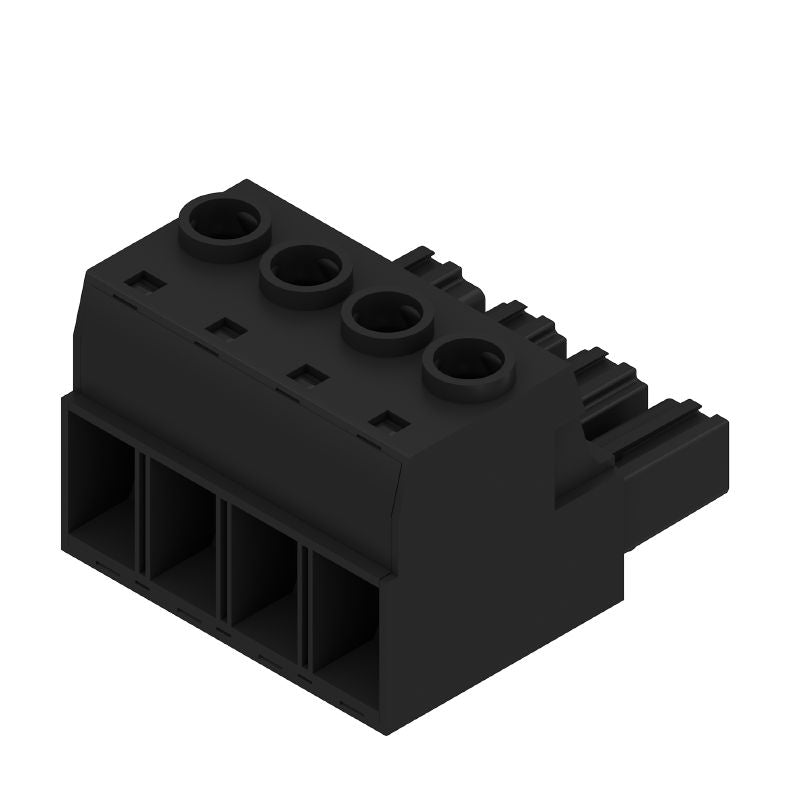 1924560000 - 10.16mm 4-Pole PCB Connector, 180° Angle, Clamping Yoke  (Pack of 28)