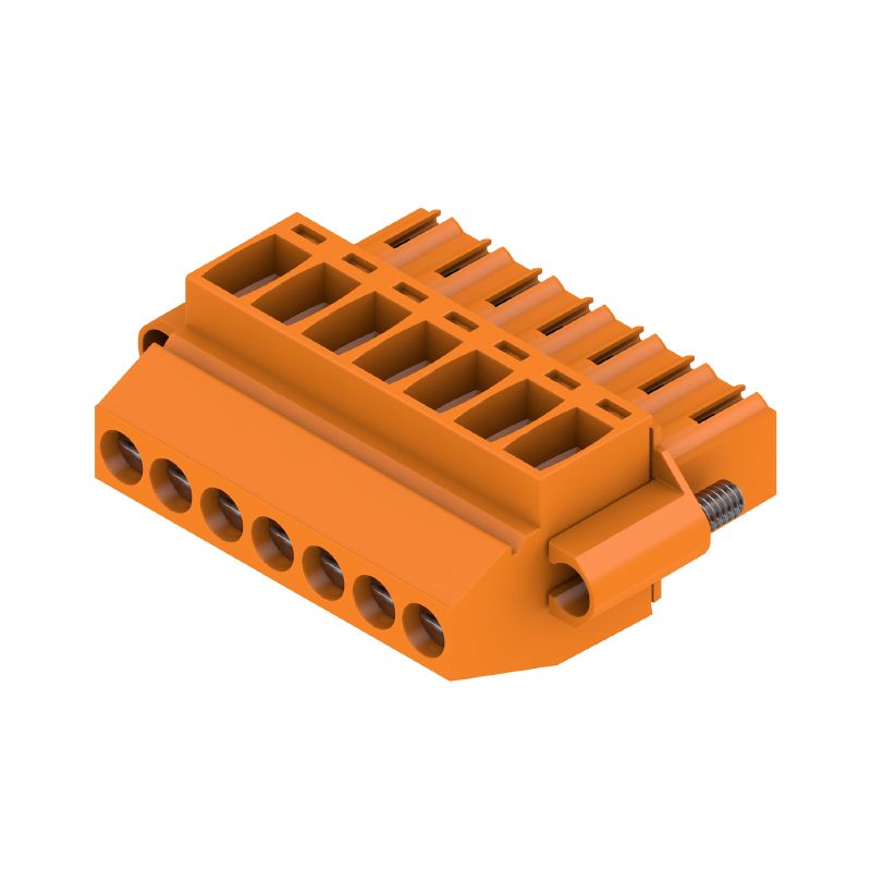 1639060000 - 7-Pole PCB Connector 90° with Clamping Yoke  (Pack of 60)