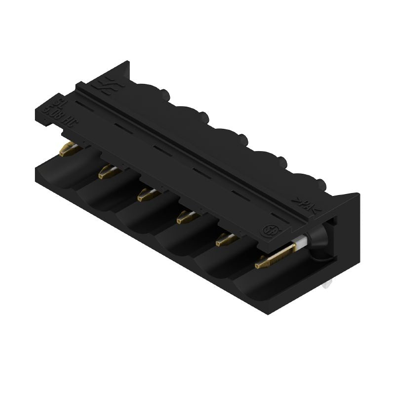 2447790000 - 5.08mm Male PCB Connector, 6 Poles, Right Angle, THT  (Pack of 50)