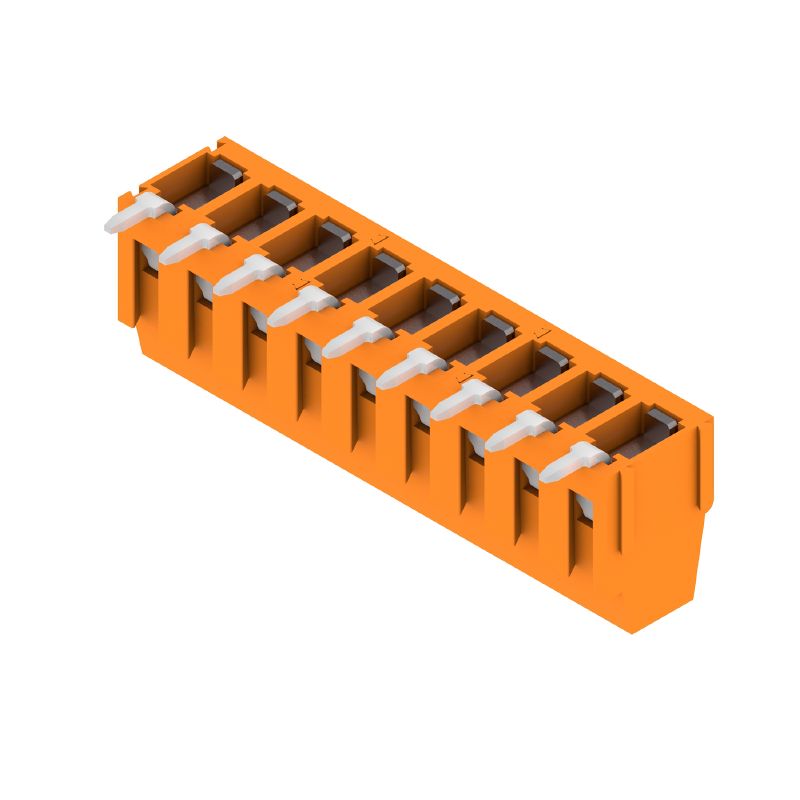 9995020000 - 5.08mm 9-Pole PCB Terminal, 180° Orientation, Tinned Solder Pins  (Pack of 50)