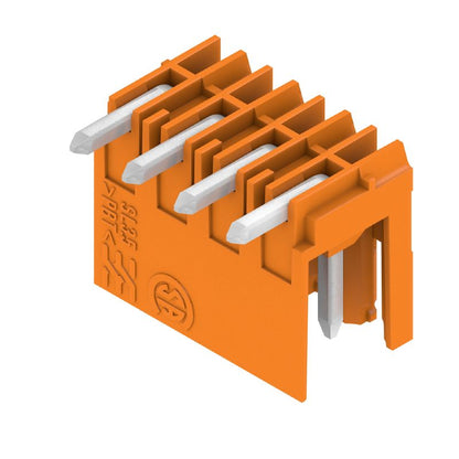 1597230000 - 3.5mm Pitch Male Header PCB Connector, 4 Poles, THT Solder  (Pack of 100)