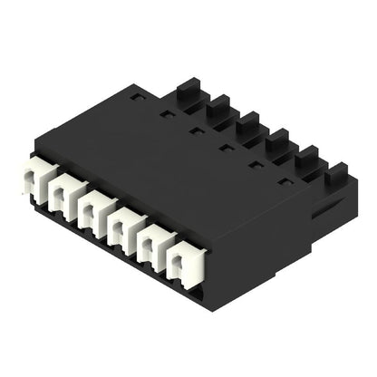 1969980000 - 3.81mm Female PCB Connector with 6 Poles and PUSH IN Mechanism  (Pack of 50)
