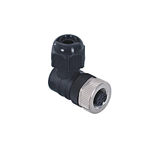 BW80-ME - IP67 8-Pin M12 Connection Socket, Angled Design