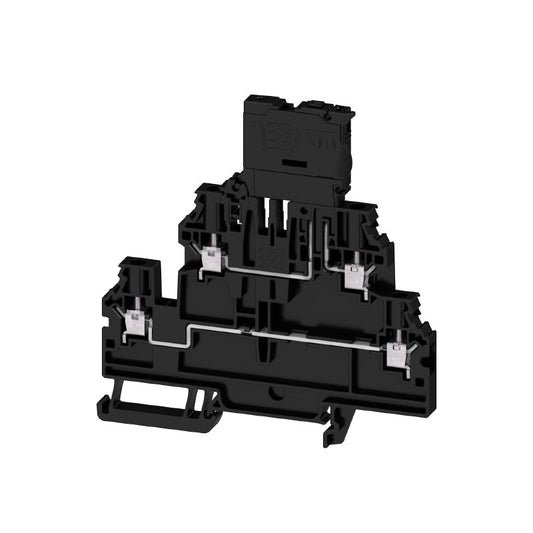 2893960000 - Black Fuse Terminal 4 Connections, 6.3A, 99.5mm Depth  (Pack of 50)