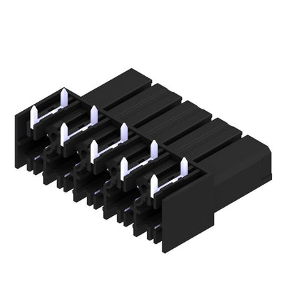 1928310000 - 7.62mm Female PCB Connector, 5 Pole, 90° Angle, Black Finish  (Pack of 50)