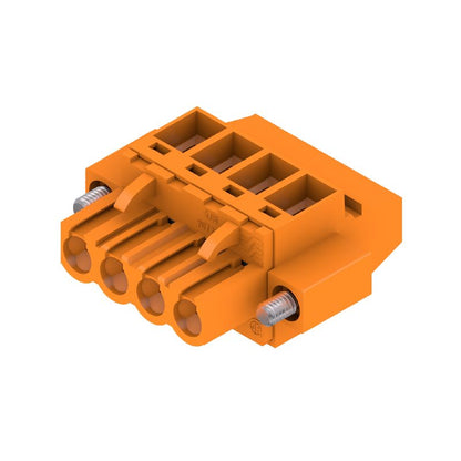 3112370000 - 5.08mm 4-Pole PCB Female Plug Connector at 90° Angle  (Pack of 60)