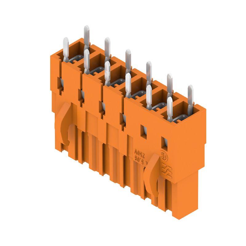 1646180000 - 5.08mm 6-Pole PCB Female Header Connector, 4.5mm Solder Pins  (Pack of 60)