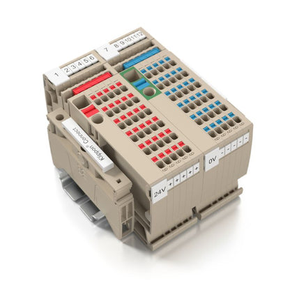 1988140000 - 6mm² Push-in Supply Terminal, Dark Beige, 500V, 41A  (Pack of 20)