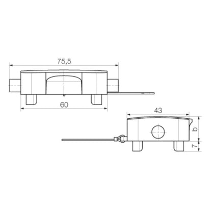 1665200000 - IP65 Diecast Aluminum Housing with Cover & Clamp