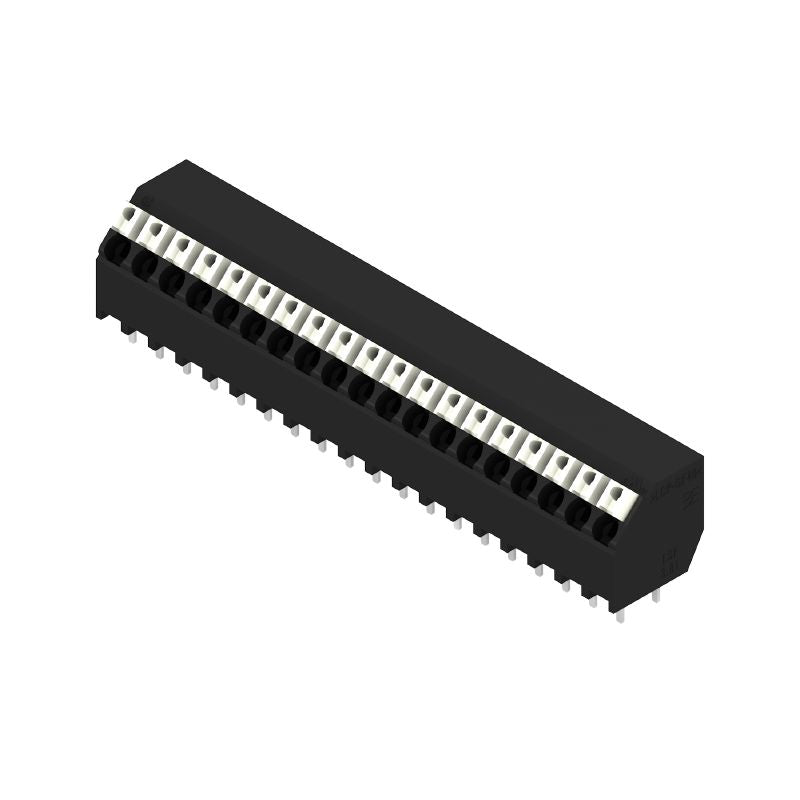 1886050000 - Black 3.81mm PCB Terminal, 19 Poles, 135° Angle  (Pack of 7)