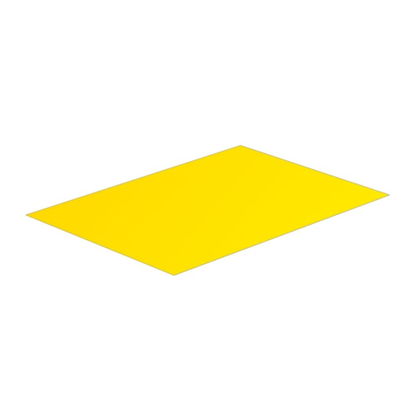 1686441687 - 297x210mm Yellow Self-Adhesive Laser Printer Labels (10 Pack)  (Pack of 10)