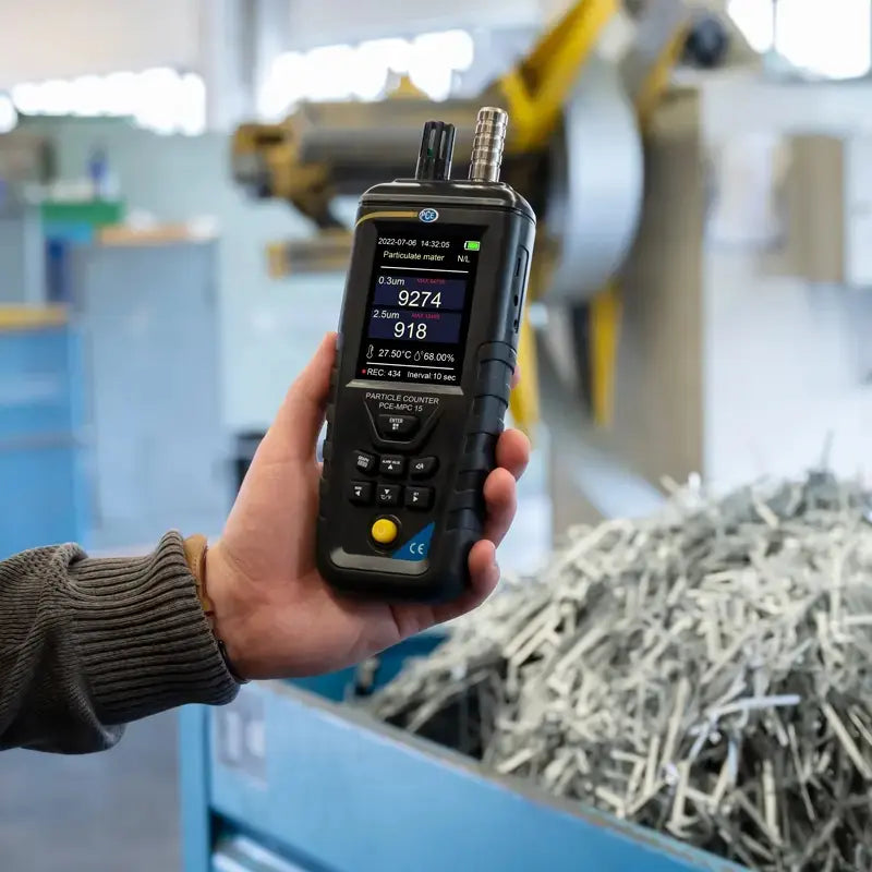 PCE-MPC 15 - Portable Air Sampler with Data Logging & 3.2" Display