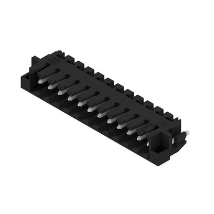 SKU 1000670000 - 3.50mm Male PCB Connector, 12 Poles, Clip-On Flange  (Pack of 50)