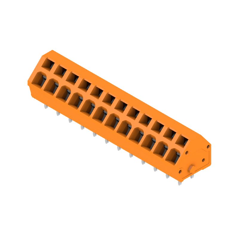 1914090000 - 12-Pole Terminal Block, 135° Angle, 3.5mm Solder Pin  (Pack of 100)