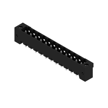 1820630000 - 12-Pole PCB Plug Connector, 180° Elbow, 3.2mm Solder Pin  (Pack of 24)