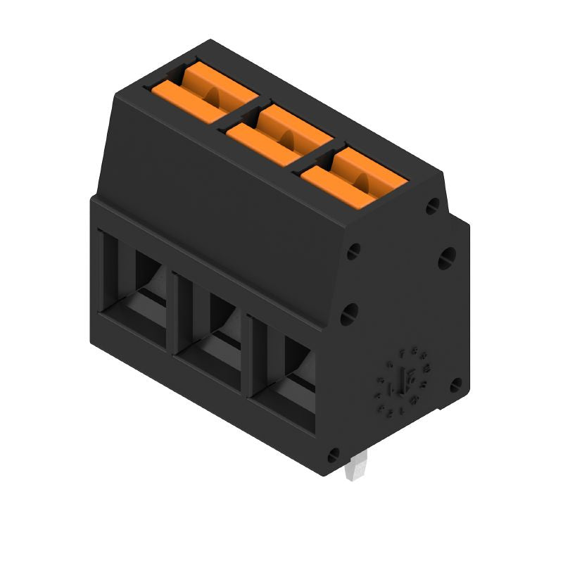 2787350000 - 3-Pole 5mm PCB Terminal, 90° Angle, 3.5mm Pin Length  (Pack of 240)