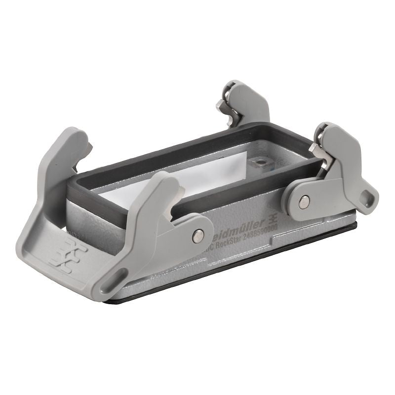 2488590000 - IP65 Protective Bulkhead Housing with Side-Locking Clamp