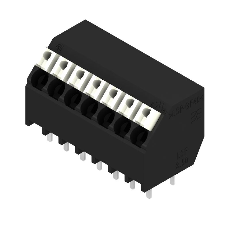 1885700000 - Black 3.5mm Circuit Board Terminal, 7 Poles at 135° Angle  (Pack of 21)