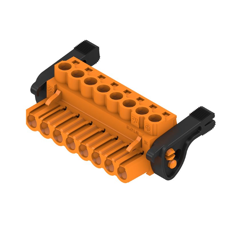 1944890000 - 5.08mm 8-Pole PCB Connector with 180° Clamping Design  (Pack of 36)