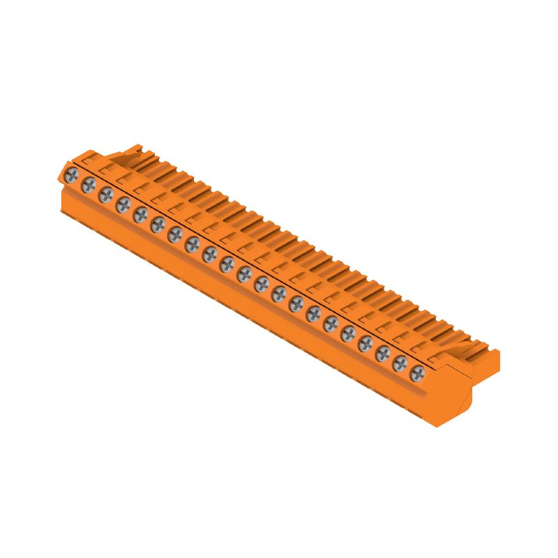 1946440000 - Compact 5.08mm Female PCB Connector with 21 Poles & Angle  (Pack of 12)