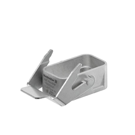 1003050000 - IP65 Zinc Diecast Bulkhead Housing with Side-Locking Clamp