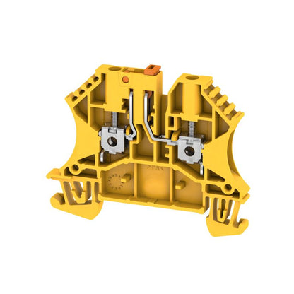 1048240000 - Yellow 2.5mm² Terminal Block, 24A & 500V Capacity  (Pack of 100)