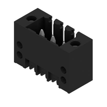 1760974001 - 3-Pole 3.50mm PCB Connector with 180° Elbow  (Pack of 265)