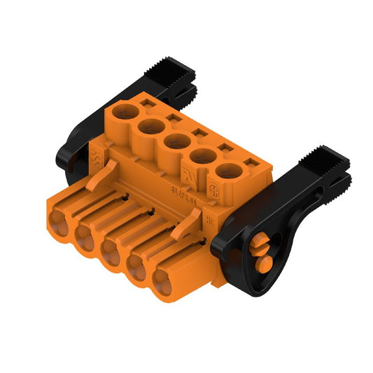 1956340000 - 5-Pole PCB Female Connector, 5mm Pitch, 180° Angle  (Pack of 48)