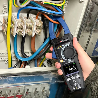 PCE-DC 25 - Bluetooth Voltmeter, 0-1000A, 34mm Clamp with NCV Function