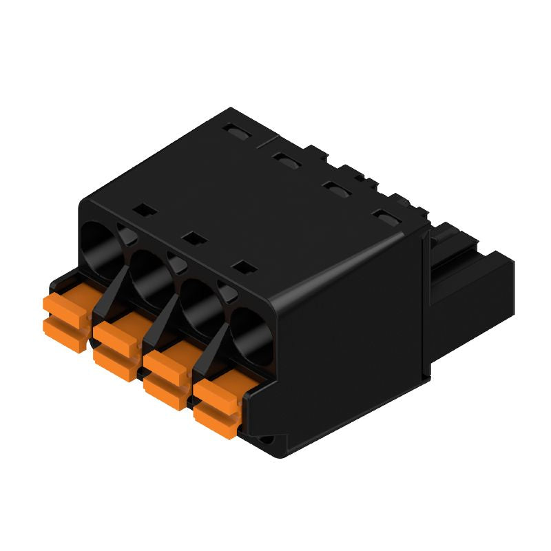 1017690000 - 5mm Female PCB Connector, 4-Pole, 180° Orientation, RoHS Approved  (Pack of 90)